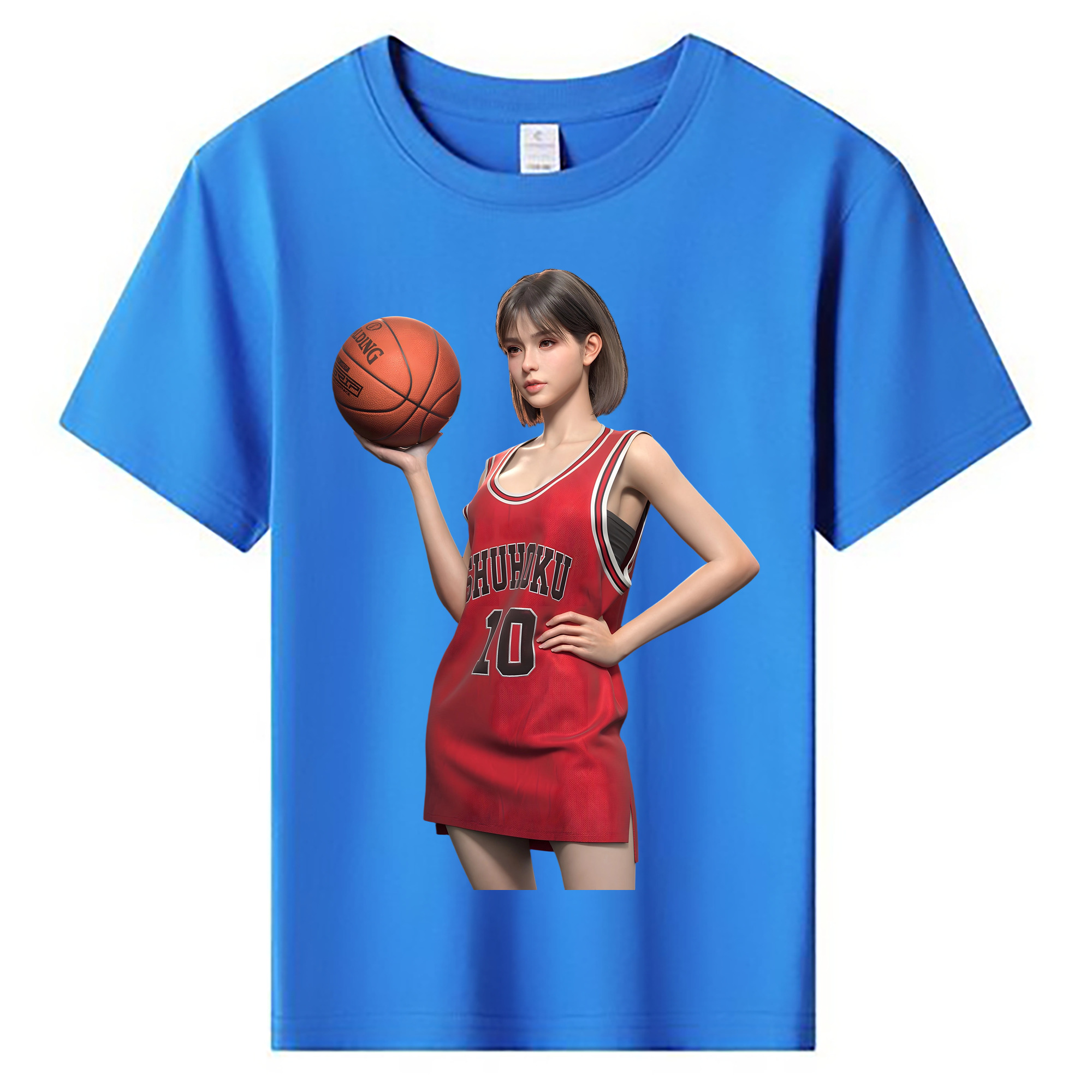 （画像用） SLAM DUNK／スラムダンク 綿100％キッズTシャツ（フロントプリント）